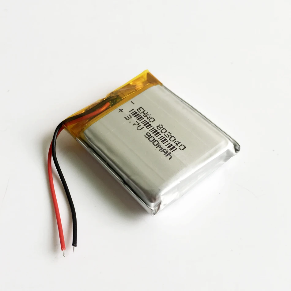 10 шт 3,7 V 900mAh 803040 Li-Po полимерная аккумуляторная батарея для Mp3 MP4 gps psp DVD Карманный ПК электронные книги bluetooth