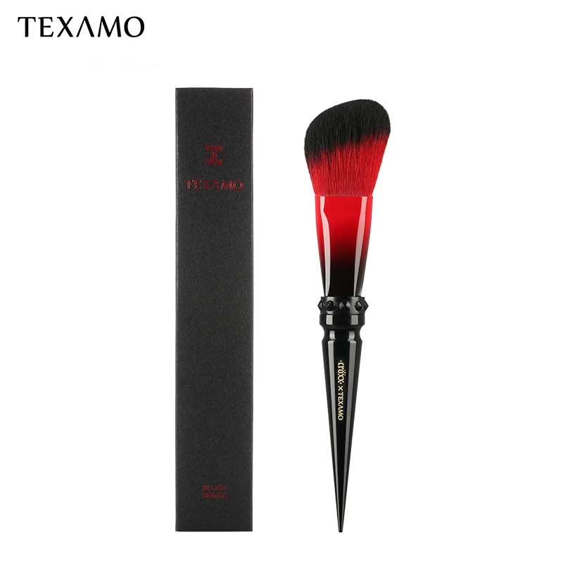 Texamo кисти для макияжа румян инструмент темного эльфа косой свободный кисть пудры