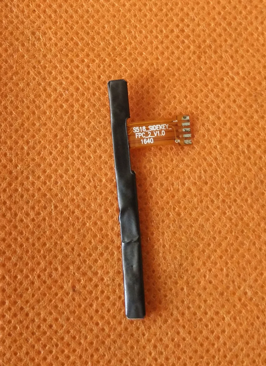 

Used Original Power On Off Button Volume Key Flex Cable FPC for Ulefone Tiger MTK6737 Quad Core 5.5 Inch HD Free shipping