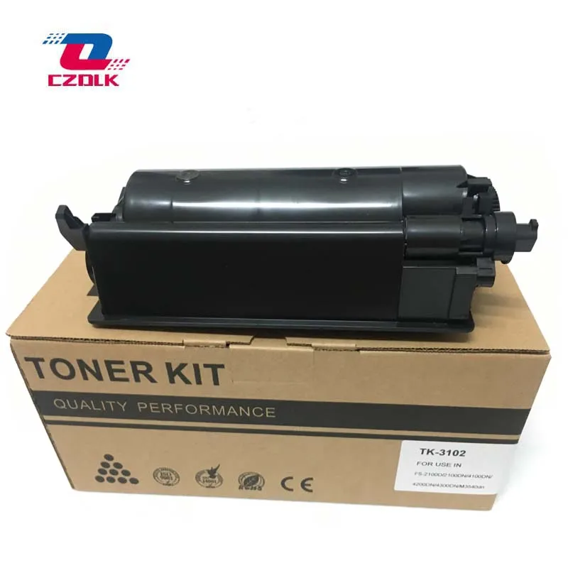 2 шт. X новые совместимые TK3102 тонер картриджи для Kyocera fs2100 3040 3540dn|Картриджи с