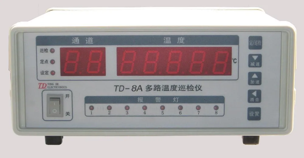 

Fast arrival TD-24A-503 Multi-Channel Temperature Meter Channel 24 The thermal resistance PT100,Cu100,Cu50.standard Cu50