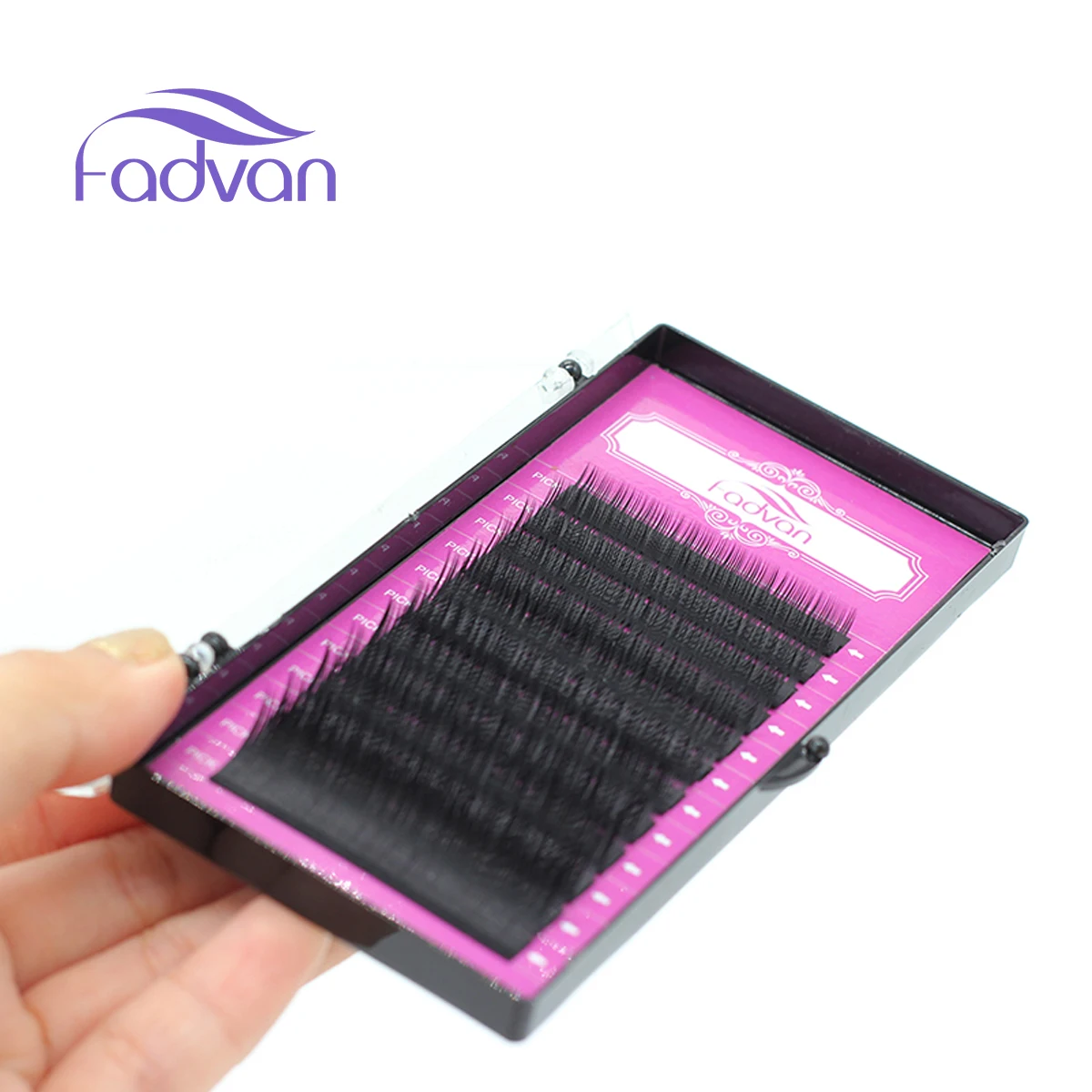 Fadvan 1 лоток для наращивания плоских ресниц Накладные ресницы прививки
