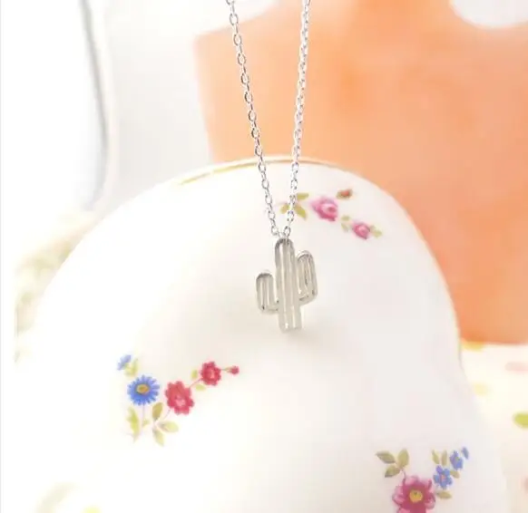 2017 оптовая продажа 10 шт./лот летнее ожерелье минималистичное в пустыне Колючая