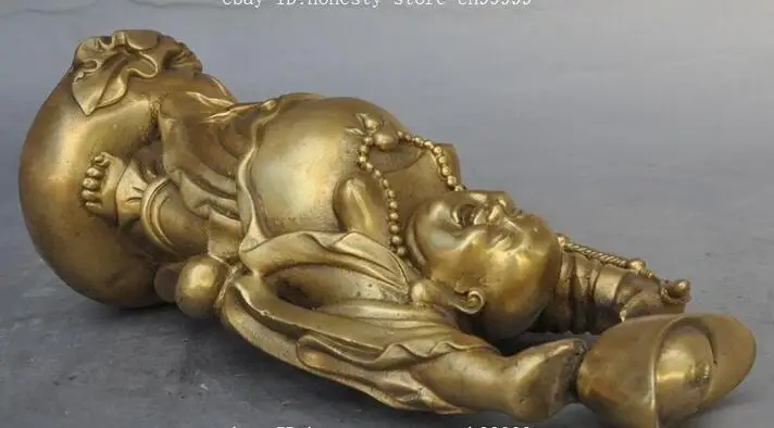 Статуэтка китайского буддизма счастливый смех статуя Maitreya будда | Дом и сад