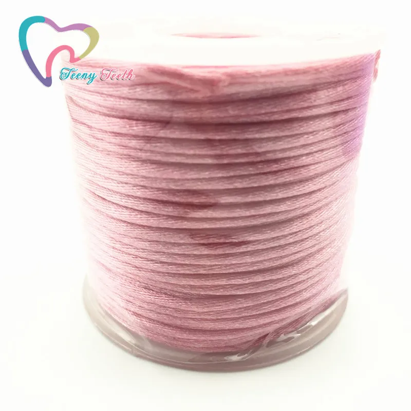 Teeny Teeth 30 Meters 2pcs Nylon Cord Perfect For Teething Or Sensory Necklaces Silicone Necklace Mom DIY | Украшения и