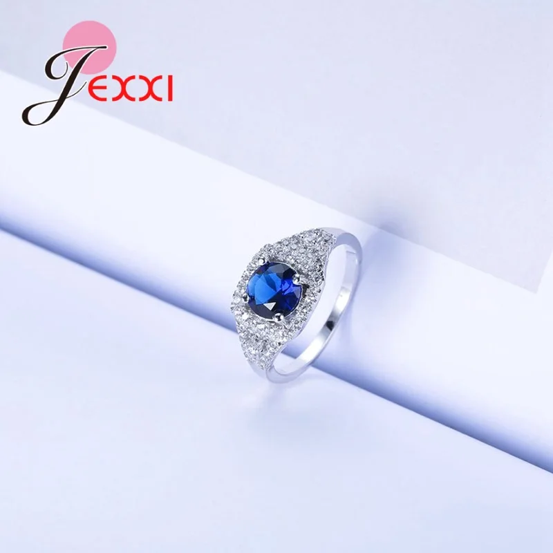 Элегантные Свадебные кольца на годовщину с кубическим цирконием из