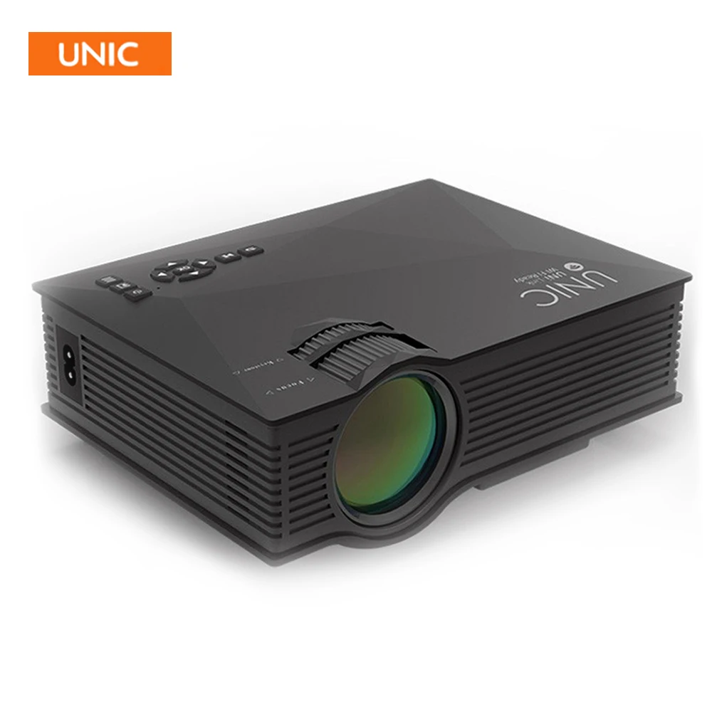 2016 новые оригинальные UNIC UC46 мини Портативный проектор Miracast Поддержка Full HD 1080 P