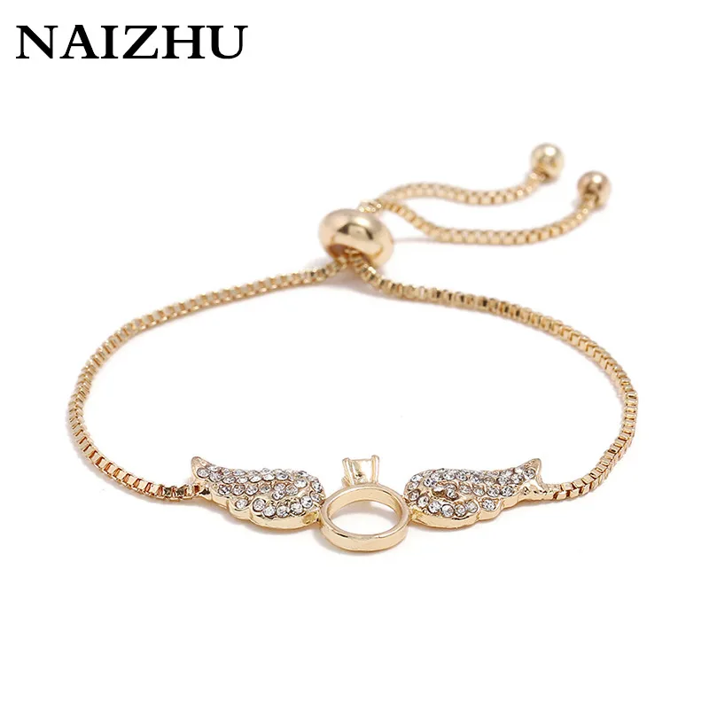 2018 исламские украшения золотого цвета крыло массивные браслеты для женщин Pulseras