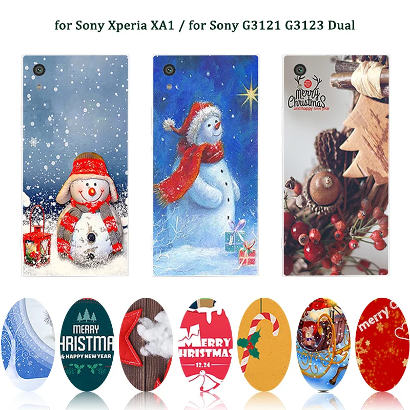 Phone Cases for Sony Xperia XA1 Z6 G3121 Gifts Cover Silicone 5.0&quot For G3112 G3123 G3116 Dual Soft TPU Shell |