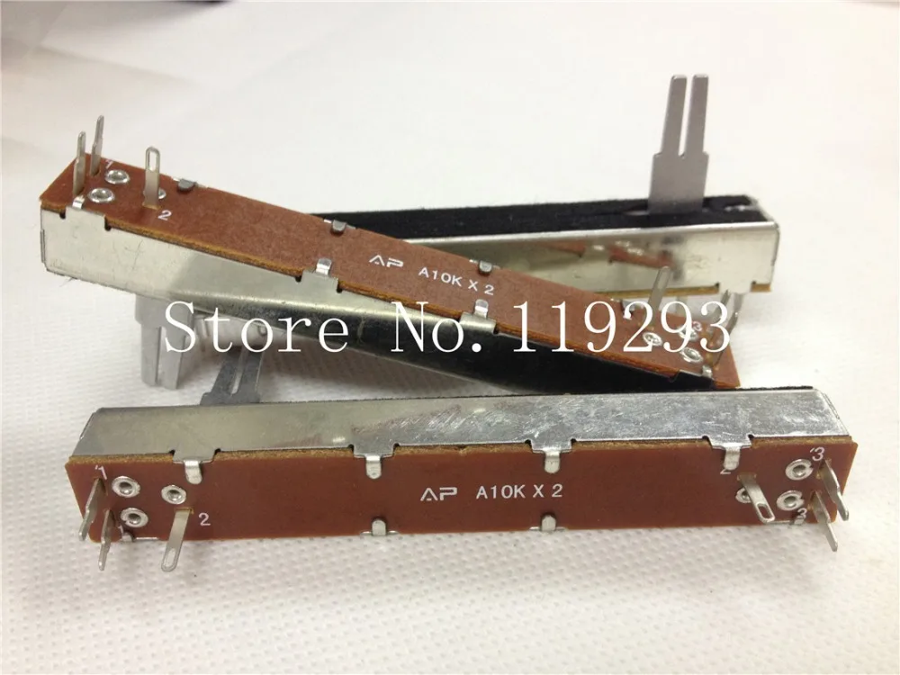 [BELLA] звукомикшер сдвоенный потенциометр 88 мм 8 см SL-608G SL608G A10K A10KX2 A50K A50KX2 20