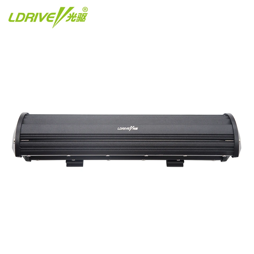 LDRIVE Новый 3 рядный 12 дюймов 162 Вт 10 30 Вольт В Автомобильный светодиодный рабочий