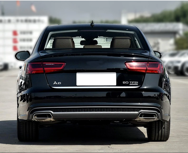 Автомобильный Стайлинг для Audi A6 хвост светильник 2012 2013 динамический сигнал поворота Хвост светильник задний фонарь полный светодиодный фонарь светильник в сборе