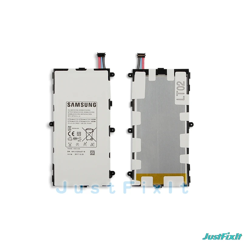 T4000E 100% Оригинальный планшет Батарея для samsung GALAXY Tab3 7 0 T210 T211 T2105 T217A замена