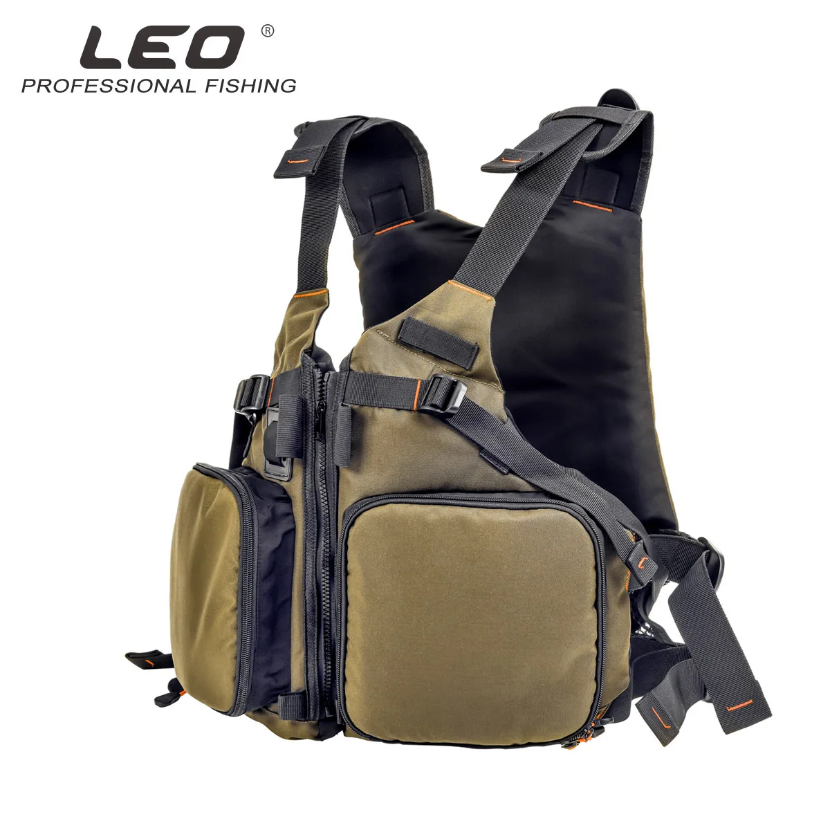 Рыболовный Жилет LEO с несколькими карманами одежда для рыбалки спорта на