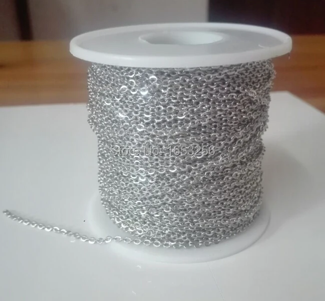 Цепочка Из Нержавеющей Стали шириной 2 мм 50 м/рулон