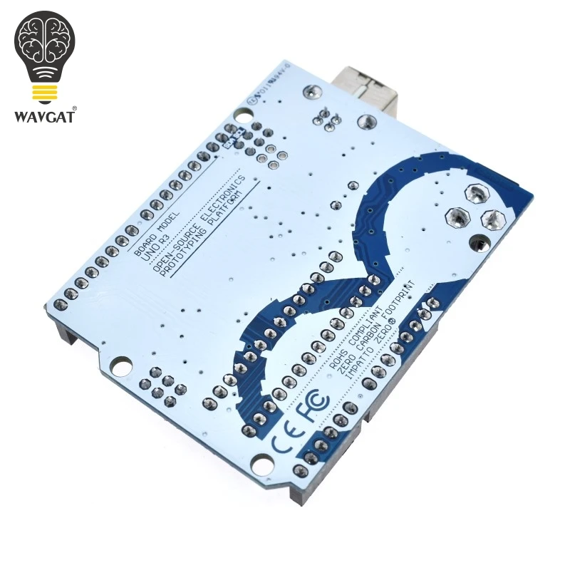 WAVGAT умная электроника UNO R3 MEGA328P ATMEGA16U2 макетная плата без кабеля USB Стартовый Набор