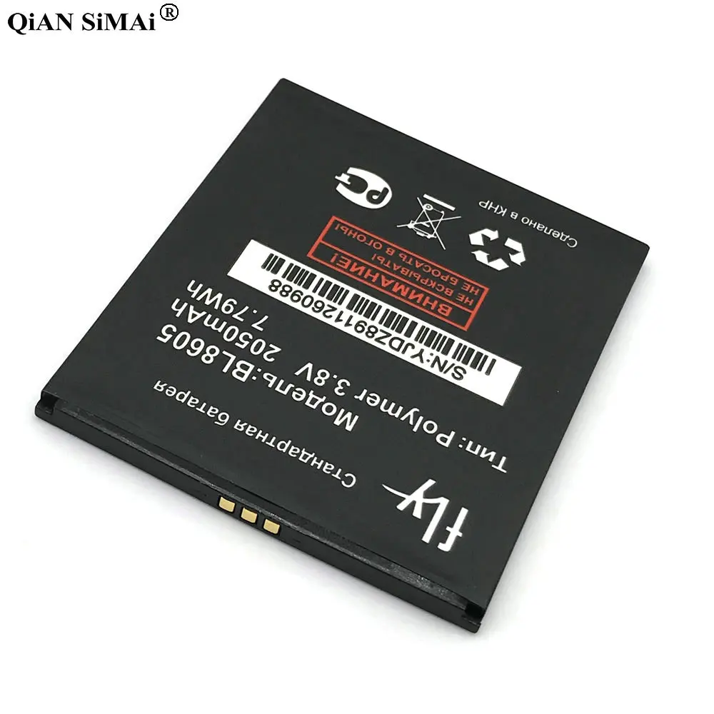 Новый высококачественный аккумулятор BL8605 2050 мАч для Телефона Fly FS502|battery for|battery for