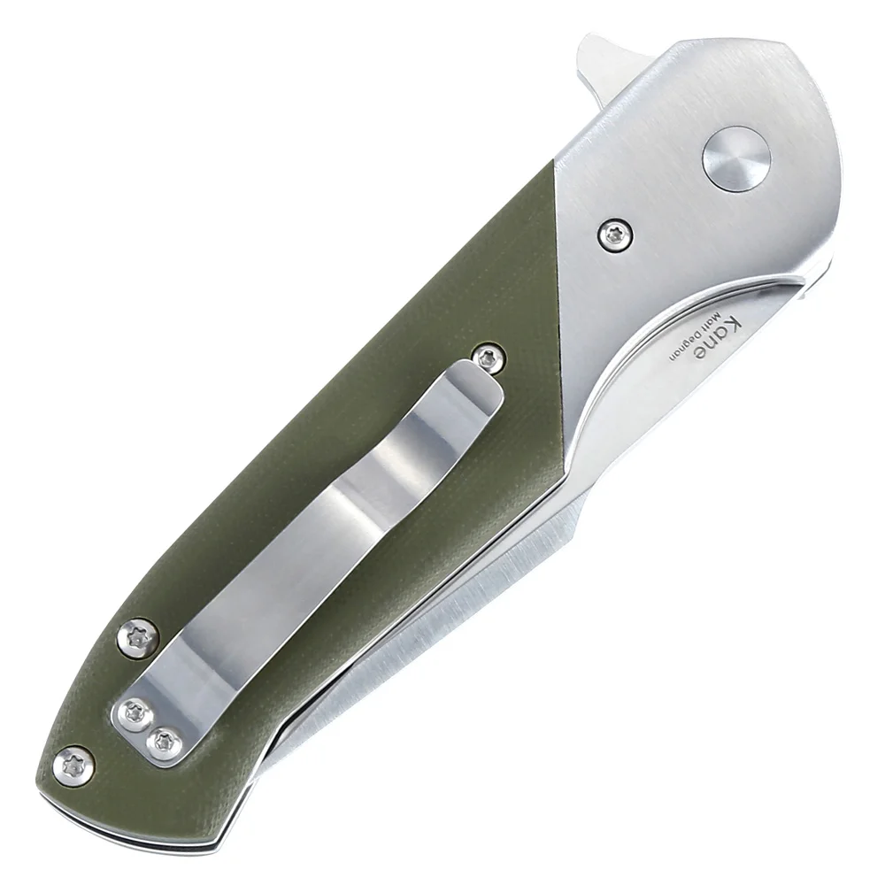 Походный нож Kizer, тактический нож Kane G10, высокопрочный инструмент для выживания
