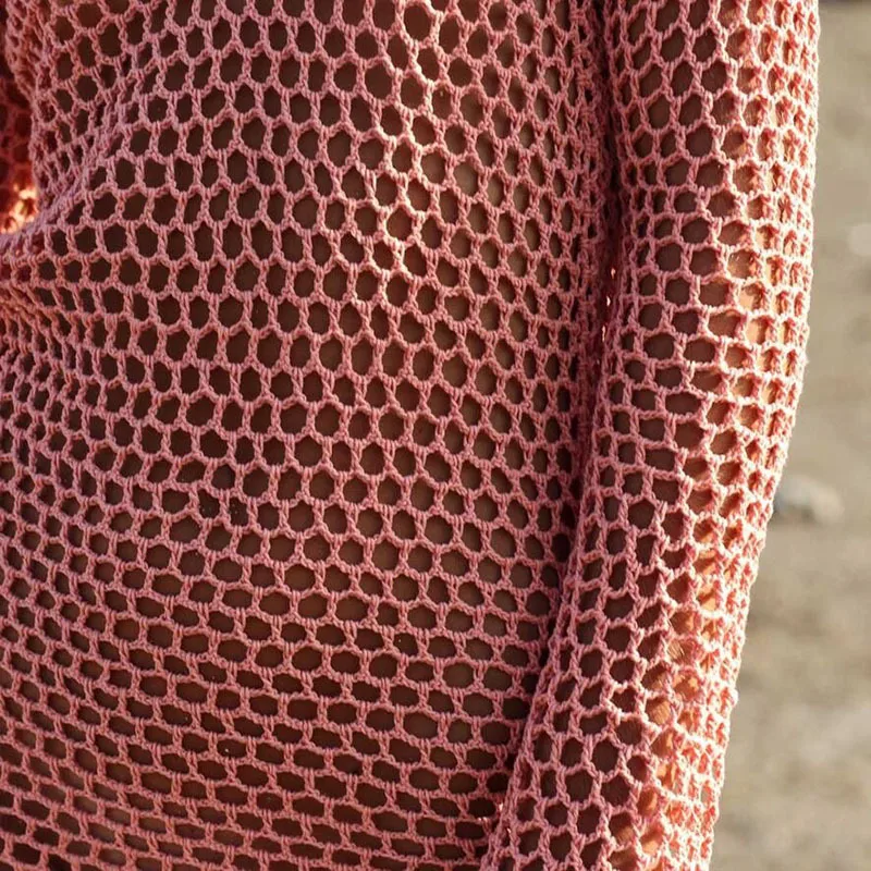new hot sale women sexy bikini beach cover up swimsuit covers up bathing suit summer beachwear crochet swimwear mesh beach dress free global shipping