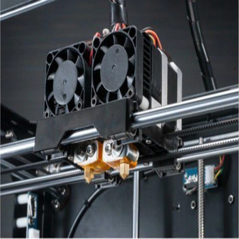 2019 обновленная полная 3D extrusora Dual + boquilla impresora 3d de dos рабочие цвета/отправить 0 3 кг Abs o