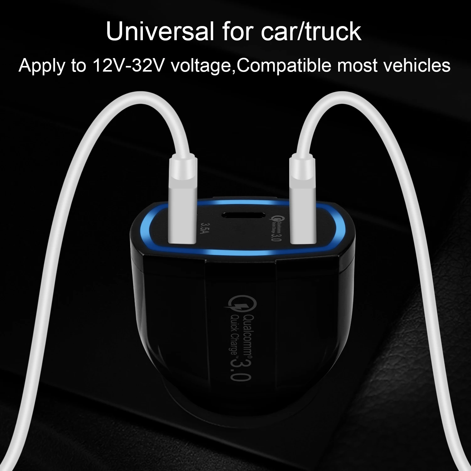 Двойной USB C PD Быстрая зарядка 3,0 мини usb Автомобильное зарядное устройство для мобильного телефона зарядное устройство для автомобиля быстрое зарядное устройство для телефона для huawei iphone xiaomi