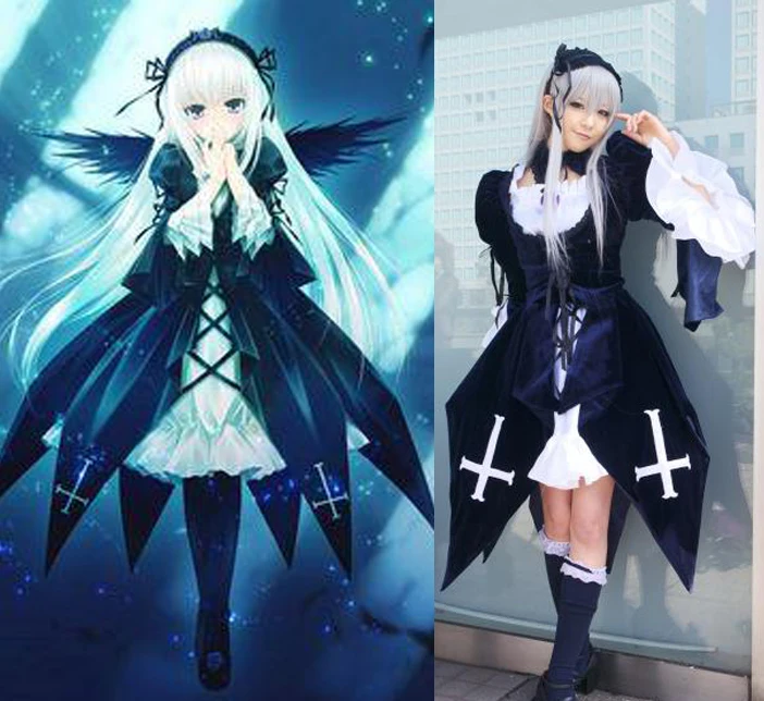 Женская обувь черного цвета из мультфильма Холодное сердце косплей для девушки