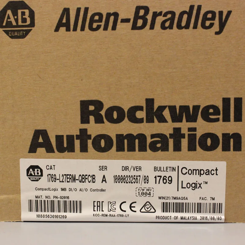 

1769-L27ERM-QBFC1B 1769L27ERMQBFC1B PLC Controller,New & Have in stock