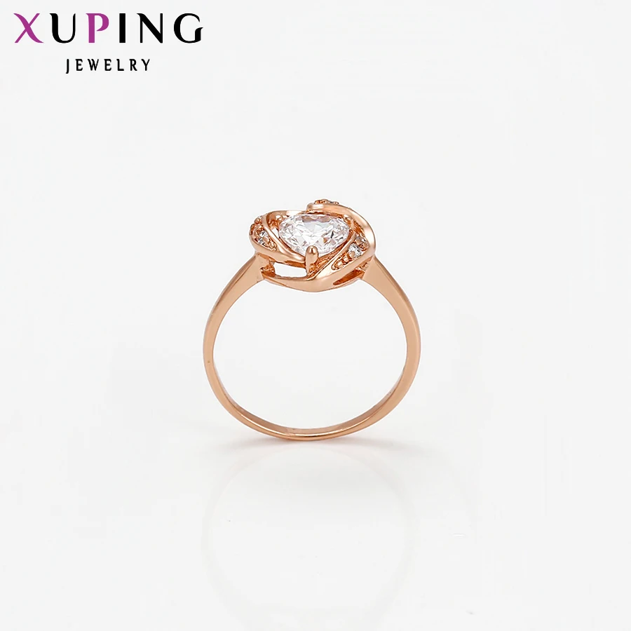 Xuping Fashion Ring Special Design Rings for Women High Quality Gold Color Plated Jewelry Christmas Gift 13372 | Украшения и
