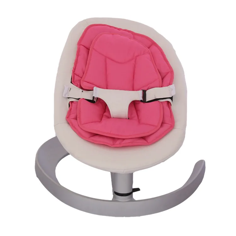 Double seat cushion Детское кресло-качалка для девочек и мальчиков, От 3 месяцев до 3 лет, ручное управление, хлопок, детское безопасное кресло-качалка, артефакт для сна новорожденного - Цвет: Double seat cushion