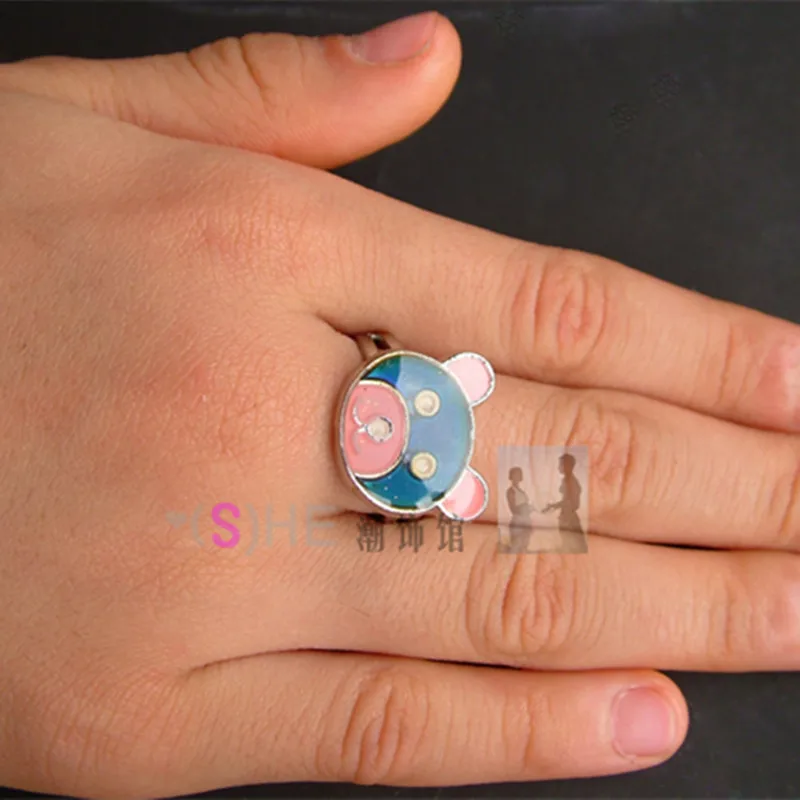 Новогоднее кольцо с изменением цвета регулируемый размер для детей