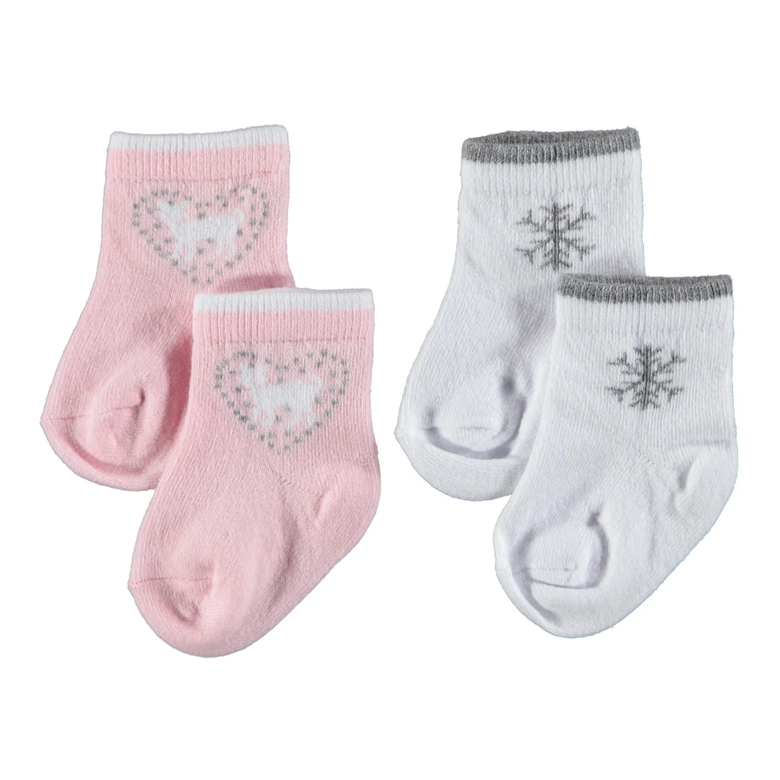 Ebebek HelloBaby/2 пары детских носков-многоцветный |
