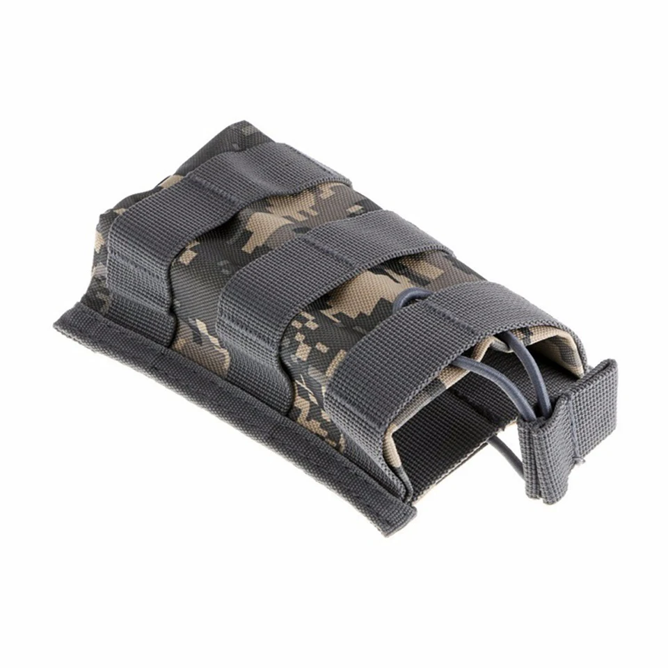 Военная Униформа жилет одиночный винтовка сумка Подсумок Molle мешок с открытым