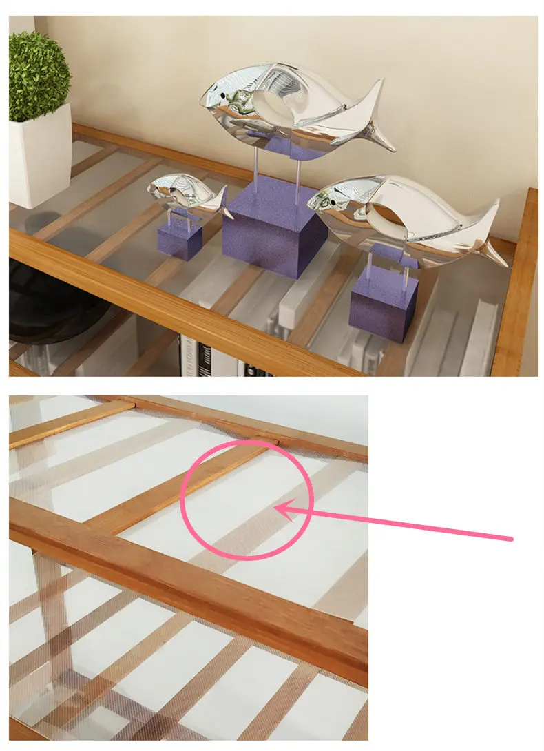 Бесплатная доставка 2 яруса однотонные стеллажи для обуви из бамбука простые