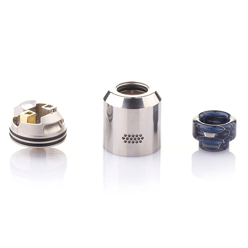 Оригинал Hellvape Rebirth RDA бак 24 мм палуба 810 Cobra капельный наконечник одна катушка