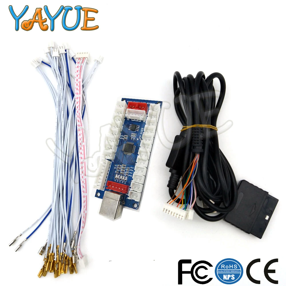 USB панель с нулевой задержкой для PS2/PS3/ПК/XBOX360|Игры монетами| |