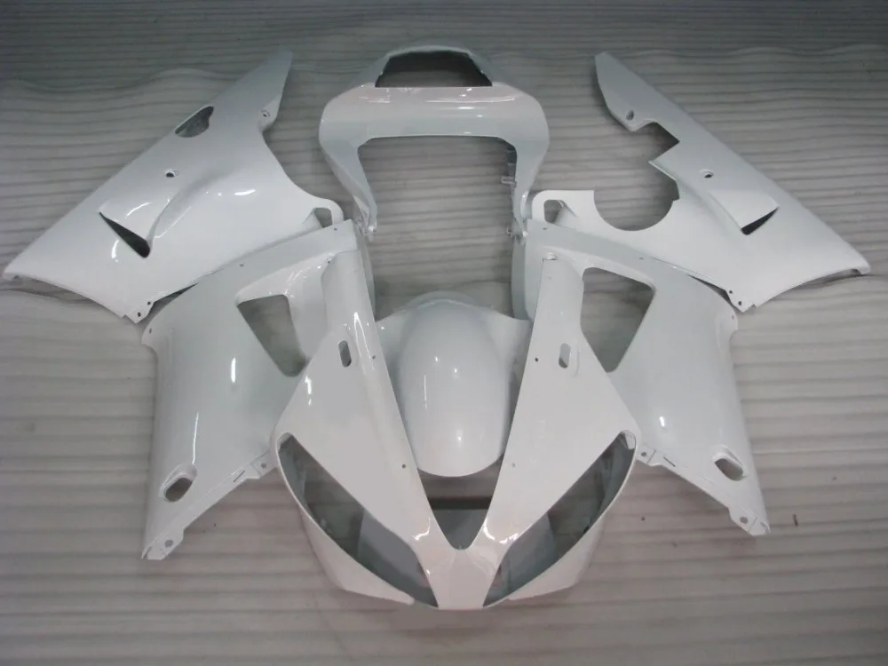 Комплект обтекателей для мотоцикла YAMAHA YZFR1 00 01 YZF R1 2000 2001 1000 yzfr1 ABS все белые