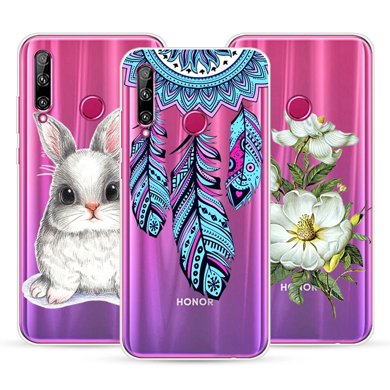 Чехол с рисунком Happy Dog для Huawei Honor 10i мобильный телефон чехол из ТПУ Цветной