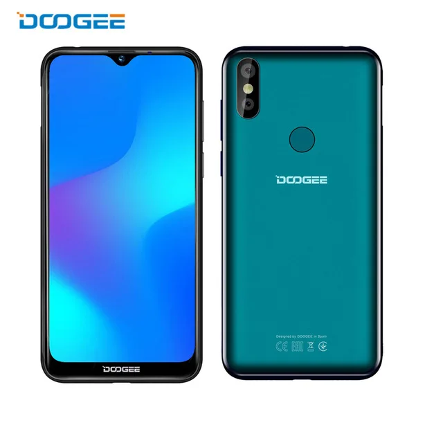 Doogee Y8 смартфон 6 1 &quotFHD 19:9 дисплей 3400 мАч MTK6739 четырехъядерный 3 ГБ ОЗУ 16 Гб ПЗУ Android 9