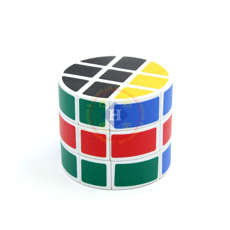 3x3x3 Новый Магический цилиндр магический куб головоломка скраб стикер игрушка