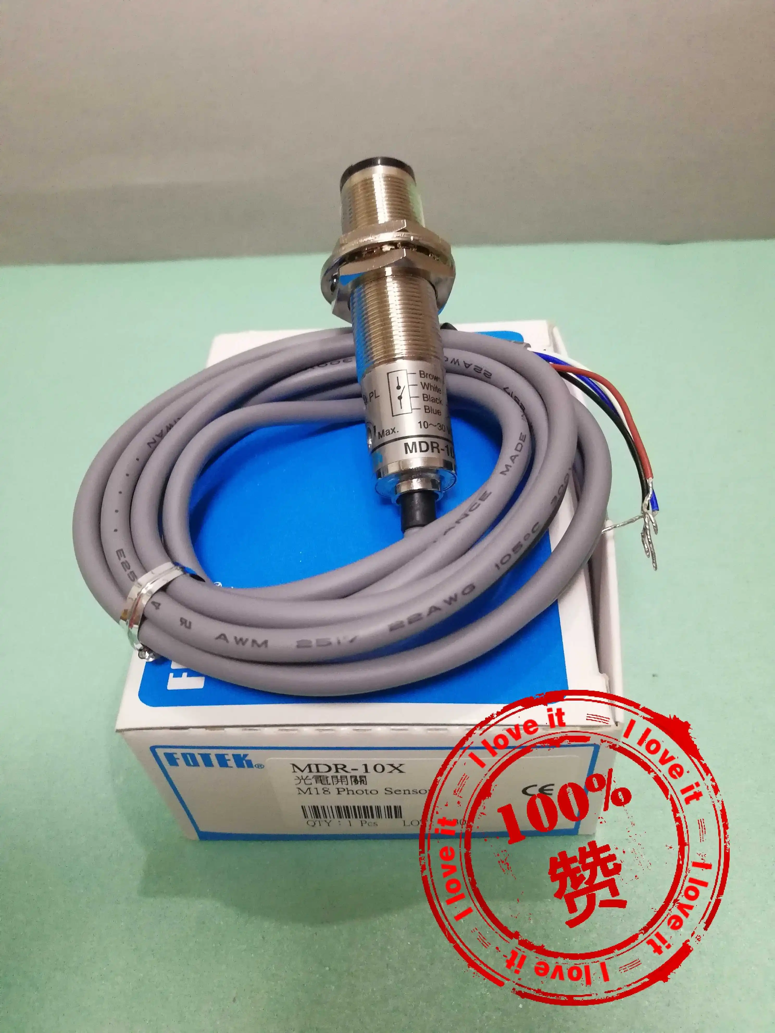 

New imported mdr-10x metal photoelectric switch sensor MDR-10X