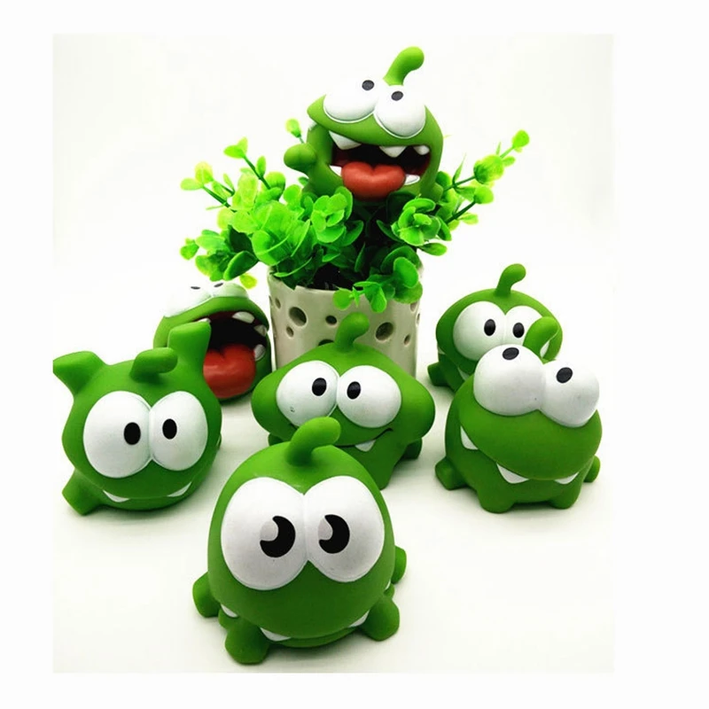 Случайный 1 шт. Режьте веревку OM NOM конфеты гуляющий монстр игрушка фигурка со