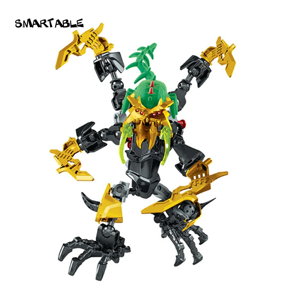 Smartable Hero Factory 4 шт./компл. scarox bruizer ogrum pyrox Строительный блок Набор игрушек для детей лучший подарок для мальчиков; красивый детский наряд для рождественского