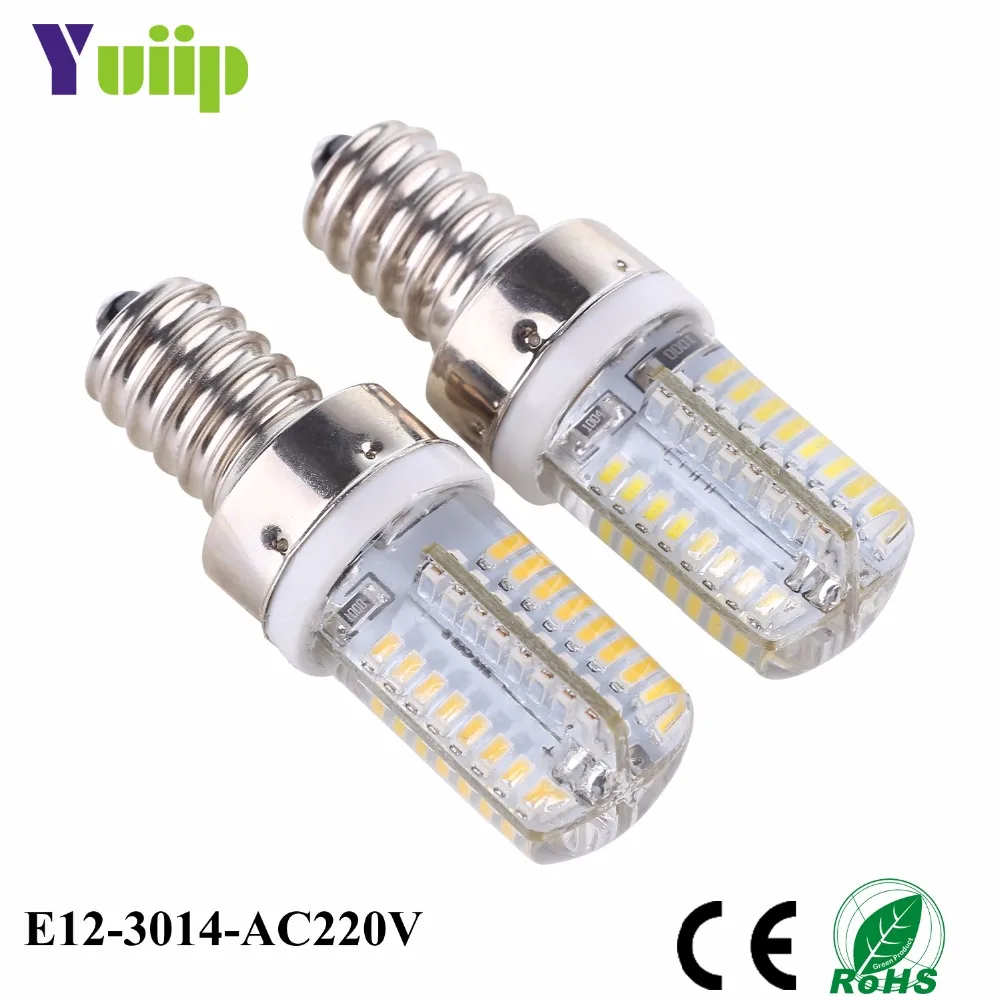 Yuiip 5 шт. лампад led E12 110 В лампочка низкого Напряжение энергосбережения заменить