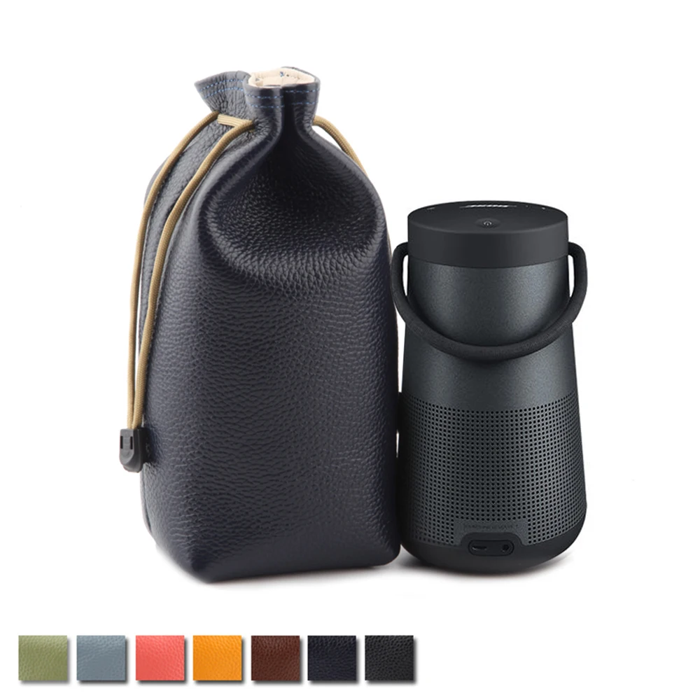 Защитный чехол из натуральной кожи для хранения сумка Bose SoundLink Revolve + Plus