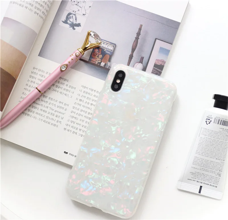 Хит продаж блестящий чехол для телефона iPhone 7 8 Plus с рисунком мечты XR XS Max 6 6S мягкий