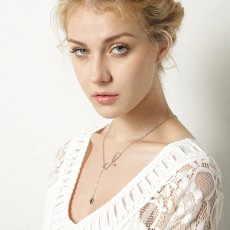 Vnox стетоскоп Лариат сердце ожерелье кулон для доктора Медсестры Медицинский