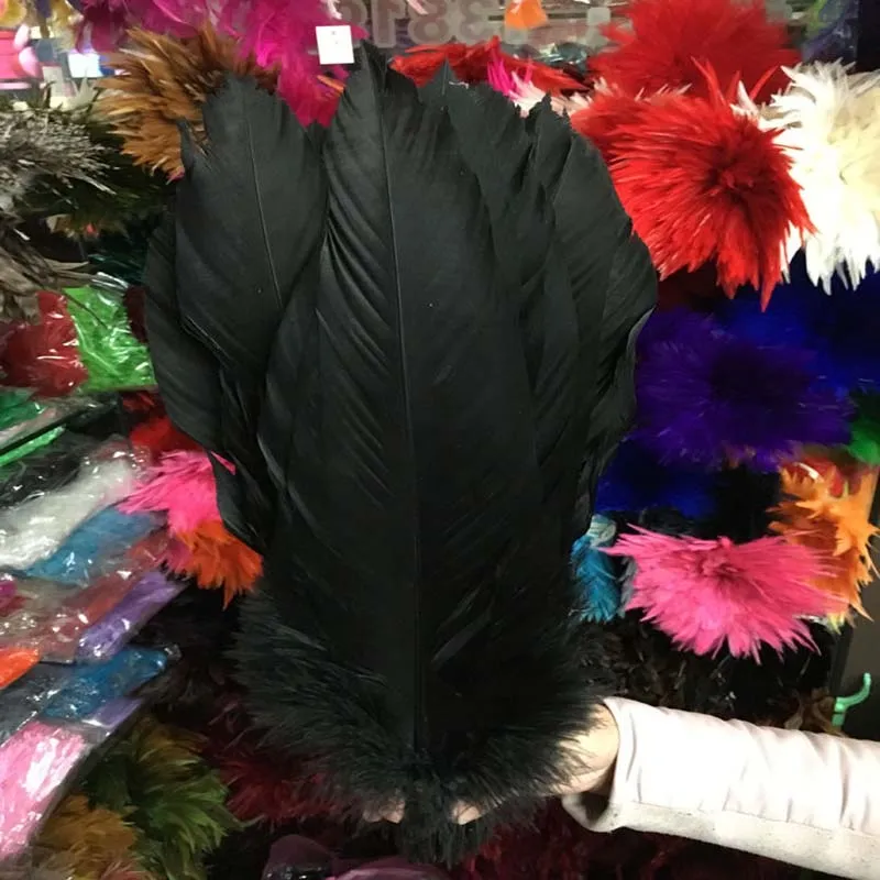 

Beautiful! 50 pcs14-16inch / 35-40cm centimeters of precious natural eagle feathers, various pheasant feather decoration.