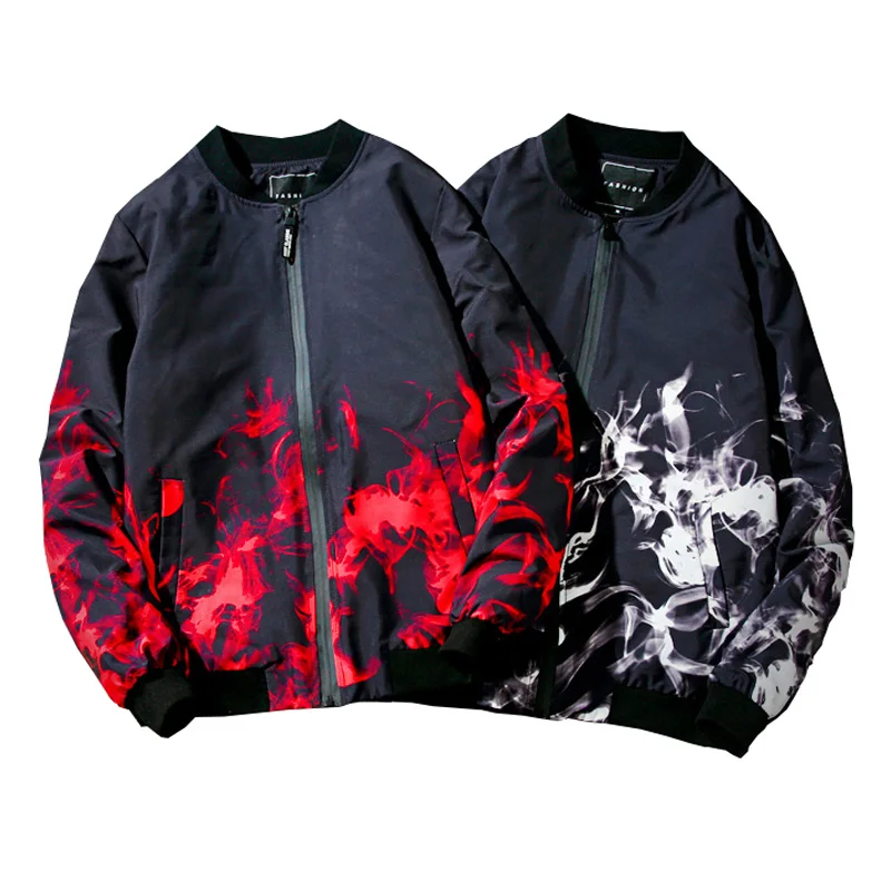 Куртка мужская с 3D-принтом повседневная спортивная одежда ветровка пальто