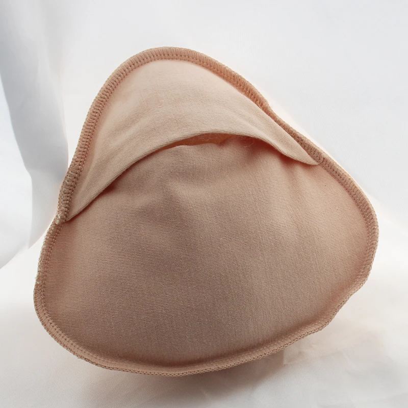 Newest Design Triangle Shape Super Light Cotton Breasts Artificial Forms for Women Cancer Mastectomy Fake Prosthesis Dissection |