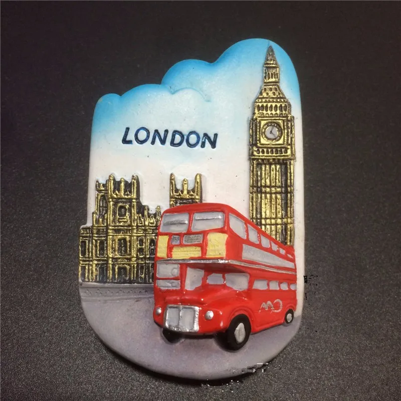 Горячая Распродажа британский Британский Биг-Бен-красный двойной автобус 3D